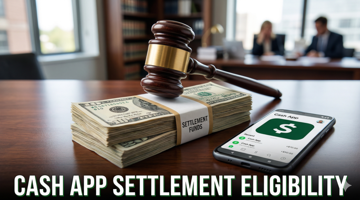 cash app settlement eligibility