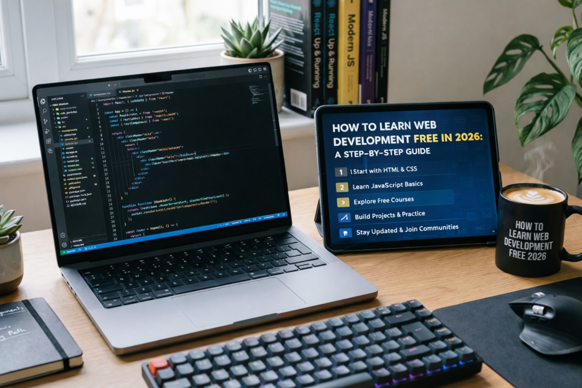 How to Learn Web Development Free in 2026: A Step-by-Step Guide