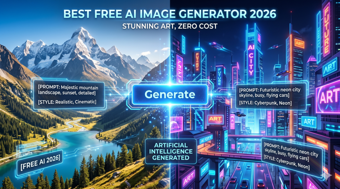 best free AI image generator 2026