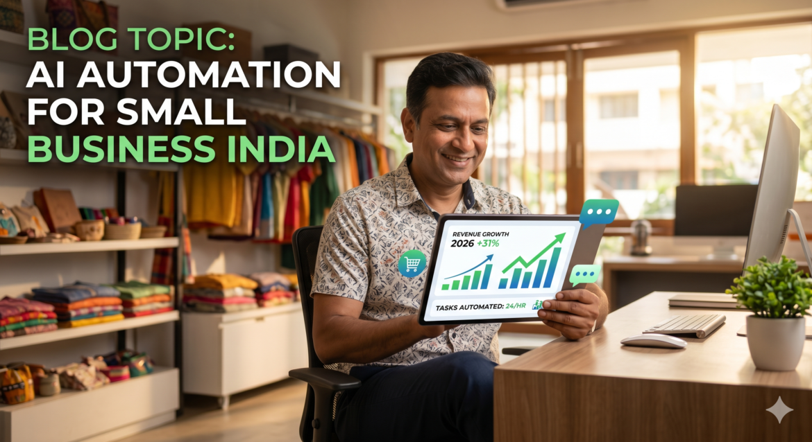 AI automation for small business India