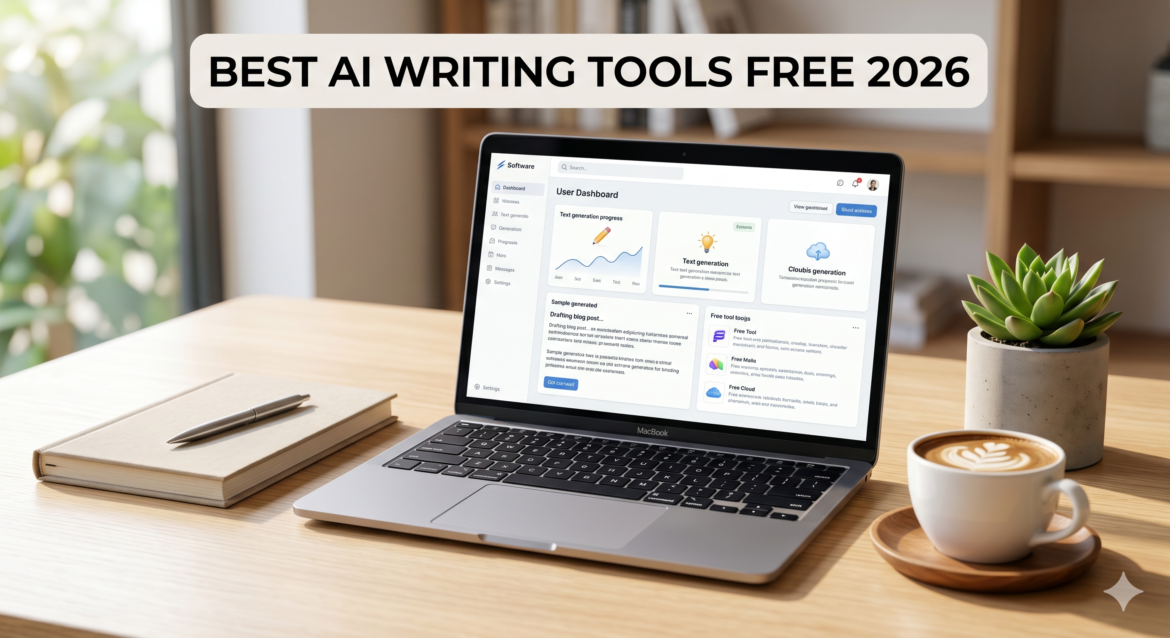 " best AI writing tools free 2026"