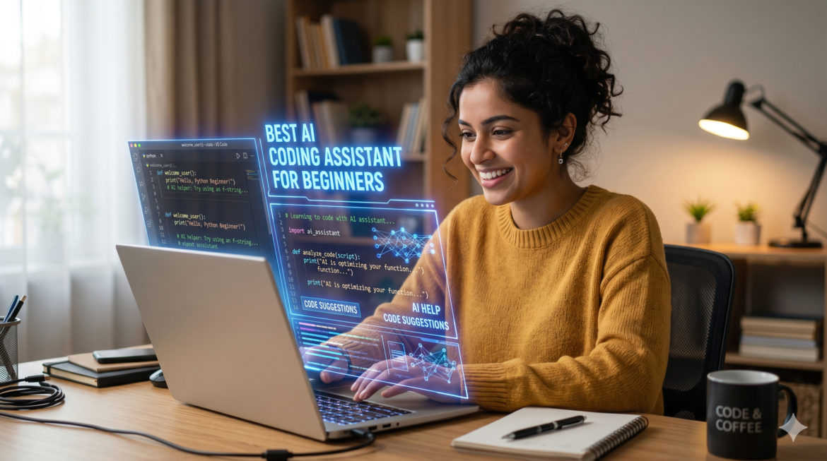 best AI coding assistant for beginners