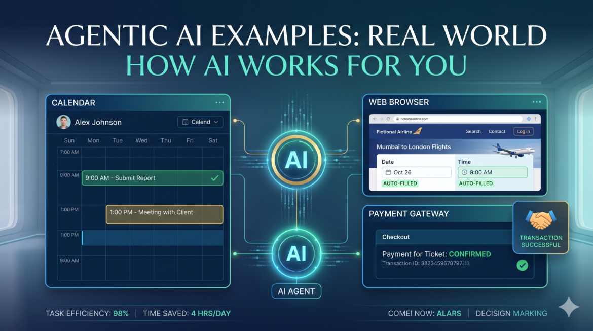 agentic AI examples real world