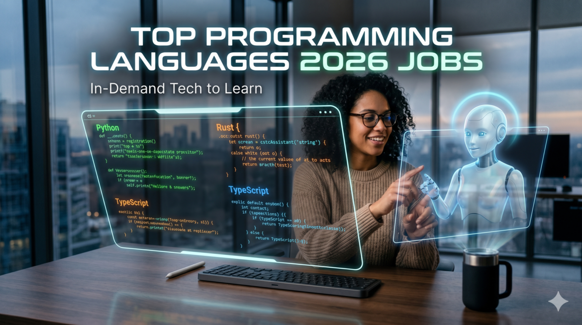 top programming languages 2026 jobs