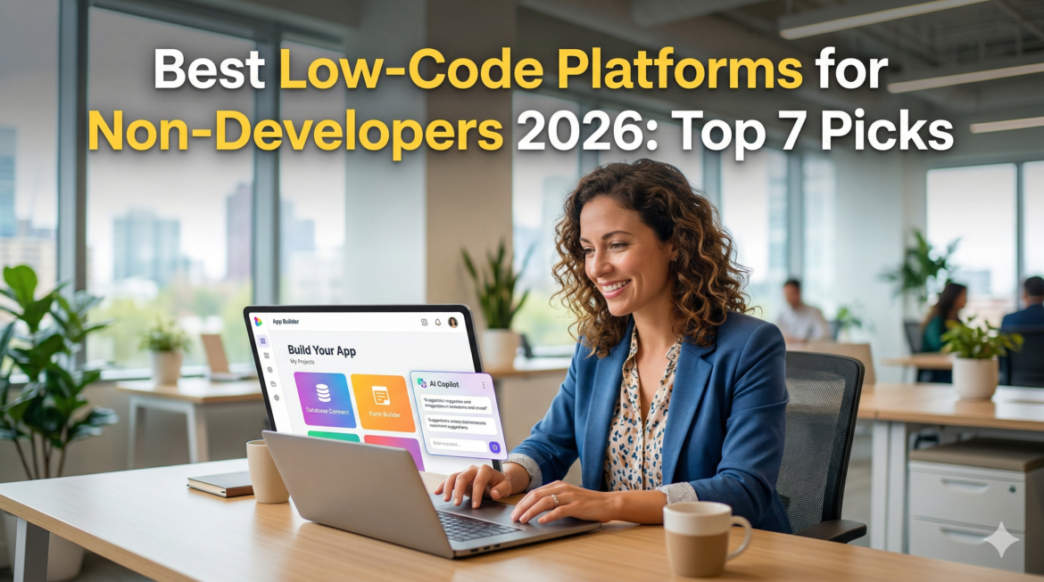 Best low-code platforms for non-developers 2026