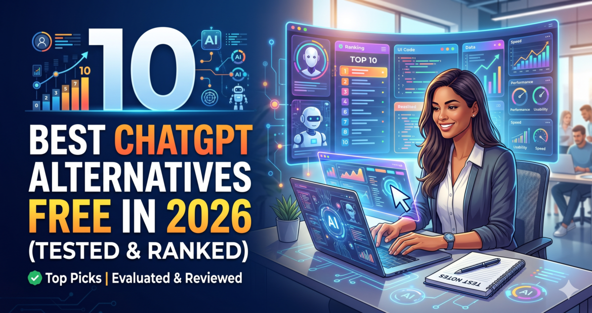 10 Best ChatGPT Alternatives Free in 2026 (Tested & Ranked)