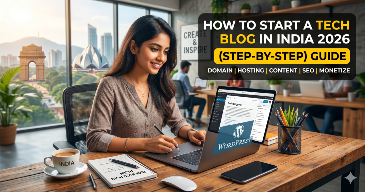 How to Start a Tech Blog in India 2026 (Step-by-Step)