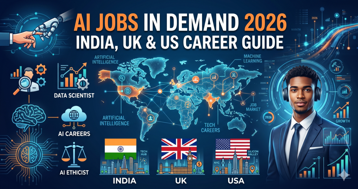AI Jobs in Demand 2026: India, UK & US Career Guide
